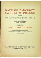 Książki o kulturze i sztuce - Katalog zabytków sztuki w Polsce Tom V Zeszyt 17 - miniaturka - grafika 1