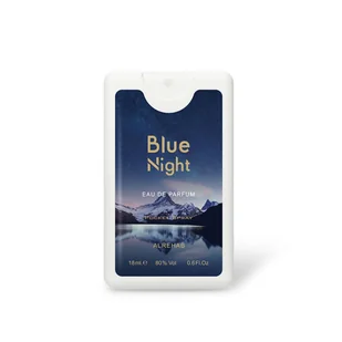 BLUE NIGHT Woda Perfumowana Arabska Męska Pocket Spray EDP 18 ml Al Rehab - Wody i perfumy męskie - miniaturka - grafika 1
