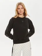 Bluzy damskie - Guess Bluza W4YQ17 KC8I0 Czarny Regular Fit - miniaturka - grafika 1