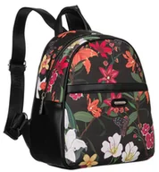 Plecaki - Miejski plecaczek damski z kwiatowym wzorem — David Jones - miniaturka - grafika 1