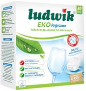 Tabletki ekologiczne do zmywarek Ludwik All in One 80 szt.  od 89 zł!