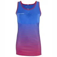 Koszulki sportowe damskie - Koszulka damska Tecnifibre  Lady F4 Laservent Blue L - miniaturka - grafika 1