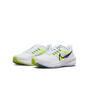 Nike Air Zoom Pegasus 39 sneakersy chłopięce, Biały, czarny, Volt Racer niebieski, 35 EU - Buty dla chłopców - miniaturka - grafika 1