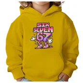 Bluzy dla dziewczynek - BLUZA DZIECIĘCA 67 SIX SEVEN VIRAL 122-128 CHŁOPIĘCA DZIEWCZĘCA PREZENT - miniaturka - grafika 1