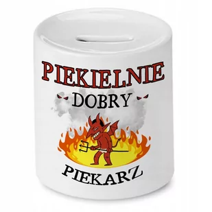 Skarbonka Dla Piekarza na Urodziny na Prezent z Nadrukiem ze Zdjęciem - Skarbonki Skarbonka Dla Piekarza na Urodziny na Prezent z Nadrukiem ze Zdjęciem - Skarbonki - miniaturka - grafika 1