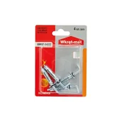 Kołki - Wkręt-met Kołek stalowy typu "molly" z hakiem prostym M4 x 38 - miniaturka - grafika 1