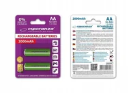 Baterie i akcesoria - Esperanza EZA103G akumulatorki ni-mh aa 2000mah 2szt. zielone AP_193884 - miniaturka - grafika 1