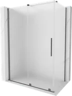 Kabiny prysznicowe - Mexen Velar kabina prysznicowa rozsuwana 150x85 cm, szron, gun metal - 871-150-085-31-95 - miniaturka - grafika 1