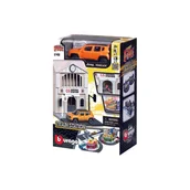 Tory, garaże, parkingi - Bburago dworzec kolejowy 1:43 city Train Station - miniaturka - grafika 1