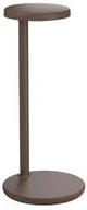Lampy stojące - Flos - Oblique QI Lampa Stołowa Brown Flos - miniaturka - grafika 1