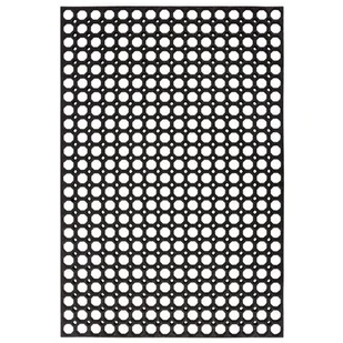 Wycieraczka MULTY HOME Honey Comb EU5000306 Czarny 80 x 120 cm - Wycieraczki - miniaturka - grafika 1