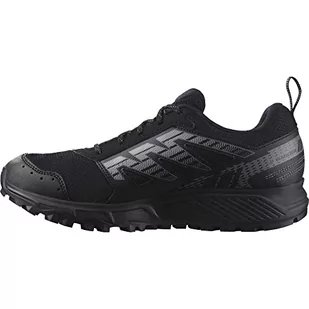 Salomon Męskie buty trekkingowe Gore-TEX Hiking Shoe, czarne/pewter/szare (Frost Gray), 41 1/3 EU, Black Pewter Frost Gray, 41 1/3 EU - Buty trekkingowe męskie - miniaturka - grafika 1