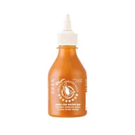Koncentraty warzywne, przeciery - Oryginalny Tajski Sos Chilli Sriracha z Mlekiem Kokosowym "Sriracha Coconut Chilli Sauce" 200ml Flying Goose - miniaturka - grafika 1