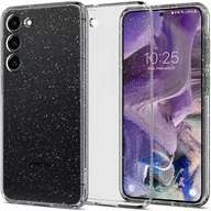 Etui i futerały do telefonów - Spigen Etui Liquid Crystal do Samsung Galaxy S23 Przezroczysto-brokatowy - miniaturka - grafika 1