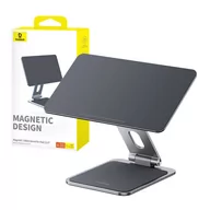 Selfie stick - Magnetyczny stojak na tablet Baseus MagStable do Pad 12.9" (szary) - miniaturka - grafika 1