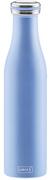 Butelki termiczne - Lurch Butelka termiczna 0,75 l (perłowa niebieska) To Go - miniaturka - grafika 1