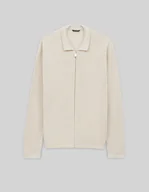 Swetry męskie - Sweter cornaredo rozpinany beżowy - miniaturka - grafika 1