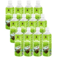 Soki i napoje niegazowane - Coco Planet Woda kokosowa 100% naturalna Zestaw 12 x 500 ml - miniaturka - grafika 1