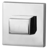 Szyldy i rozety - VDS ROZETA KWADRATOWA WC R67F KOLOR CHROM 49-0077 - miniaturka - grafika 1