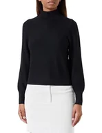 Swetry damskie - s.Oliver Sales GmbH & Co. KG/s.Oliver Damski sweter z długim rękawem, czarny, 32 - miniaturka - grafika 1