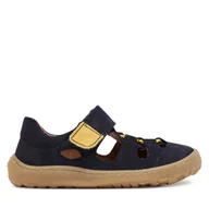 Buty dla chłopców - Sandały Froddo Barefoot Elastic Sandal G3150262 S Granatowy - miniaturka - grafika 1