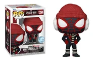 Figurki dla dzieci - funko pop! spider man miles morales winter suit exclusive (1294) - miniaturka - grafika 1