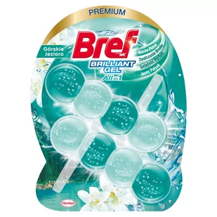 Bref Brilliant Gel Górskie Jezioro 2 x 42 g - Środki do WC - miniaturka - grafika 1