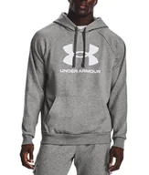 Bluzy męskie - Bluza męska Under Armour 1379758-025 - szara XXL - miniaturka - grafika 1