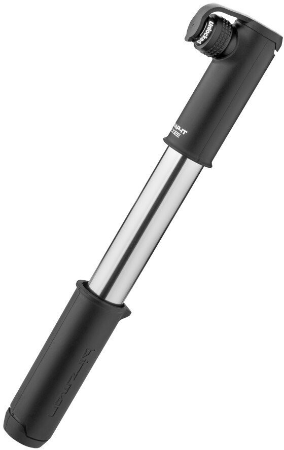 Pompka ręczna BIRZMAN Scope Apogee Presta/Schrader, 120psi/8.3 bar, Długość 220mm, CNC, Srebrno-Czarna NEW