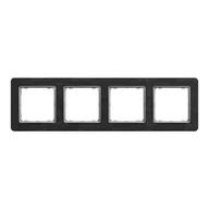 Klawisze i ramki - Schneider Electric Ramka poczwórna Łupek SEDNA DESIGN - miniaturka - grafika 1