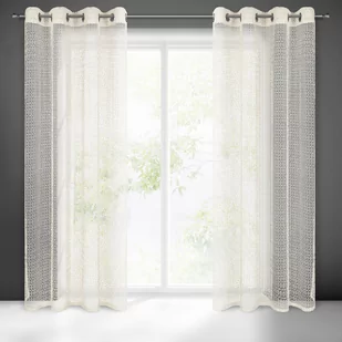Zasłona Eurofirany Lara 140 x 250 Przel Natural - Zasłony - miniaturka - grafika 1