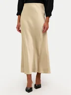 Spódnice - Kaffe Spódnica maxi Lotte 10508853 Beżowy Regular Fit - miniaturka - grafika 1