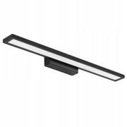 Lampy ścienne - Toolight Toolight LAMPA KINKIET ŁAZIENKOWY LED NAD LUSTRO 80CM APP841-1W FLAT BLACK OSW-06666 - miniaturka - grafika 1