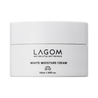 Kremy do twarzy - LAGOM WHITE Rozjaśniający krem nawilżający do skóry matowej i nierównomiernej 50ml - miniaturka - grafika 1