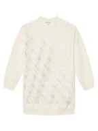 Sukienki i spódniczki dla dziewczynek - Guess Sukienka codzienna J5YK02 KA6V4 Écru Regular Fit - miniaturka - grafika 1