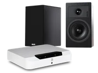 Zestawy stereo - Bluesound POWERNODE EDGE (biały) + Tesi 2 (czarny) - miniaturka - grafika 1