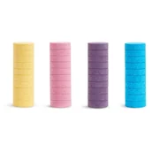 Kosmetyki kąpielowe dla dzieci - Munchkin Color Buddies kolorowe tabletki musujące do kąpieli 24 m+ 40 szt. - miniaturka - grafika 1