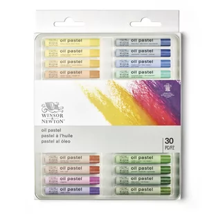 Winsor & Newton, Zestaw pasteli olejnych, 30 kolorów - Kredki, ołówki, pastele i pisaki - miniaturka - grafika 1