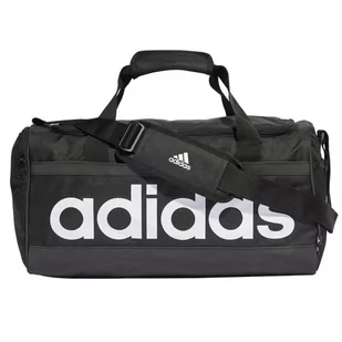 Torba adidas Linear Duffel M (kolor czarny) - Torby sportowe - miniaturka - grafika 1