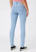 Spodnie damskie - WRANGLER SKINNY INDIGO SKY W28KVH413 30/32 - miniaturka - grafika 1