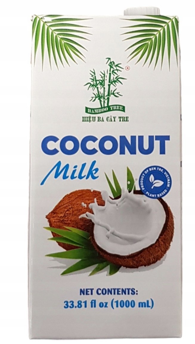 Mleko kokosowe mleczko kokosowe ekstrakt kokosowy Bamboo Tree 1000 ml 1l