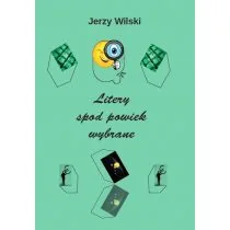Litery spod powiek wybrane - Poezja - miniaturka - grafika 1