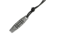 Wisiorki - Wisior Znak Atlantów Amulet Ochronny Czerń - miniaturka - grafika 1