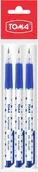 Długopisy - TOMA Długopis S-FINE automatyczny niebieski TO-069 - miniaturka - grafika 1