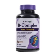 Suplementy naturalne - Natrol Natrol B-Complex Fast Dissolve - 90 tabletek - miniaturka - grafika 1