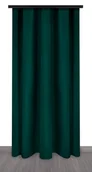 Karnisze - Zasłona Butelkowa Zieleń Przelotka 140X250Cm - miniaturka - grafika 1