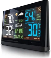 Stacje pogodowe - BEARWARE Bezprzewodowa stacja pogodowa - Ciśnienie powietrza - Trend temperatury - Prognoza pogody - miniaturka - grafika 1