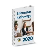Prawo - Informator kadrowego 2020 Praca zbiorowa - miniaturka - grafika 1