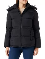 Kurtki damskie - GANT Damska kurtka D2. MID DOWN Jacket, czarna (Ebony Black), L - miniaturka - grafika 1