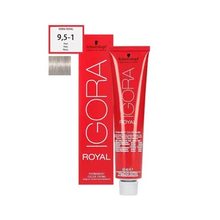 Schwarzkopf Igora Royal 9,5-1 Farba do włosów 60ml - Farby do włosów i szampony koloryzujące - miniaturka - grafika 1